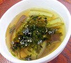 ナスの韓国風スープ